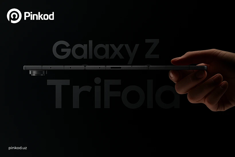 Samsung илк учта экранли смартфони — Galaxy Z TriFold’ни тақдим этди