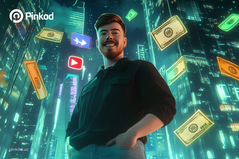 MrBeast – 30 yoshga yetmasdan milliard dollar ishlab topgan yagona yosh milliarder