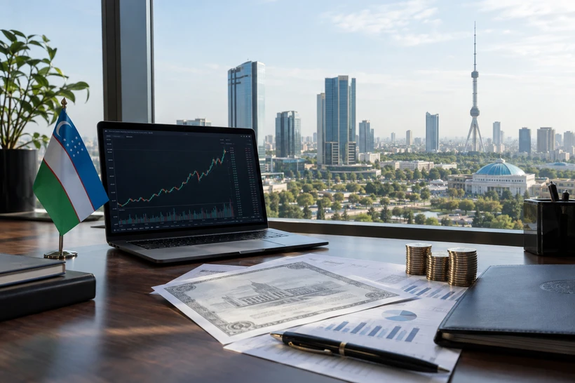 Oʻzbekiston kapital bozori kapitallashuvi bir yilda 76% oshib, $35,7 mlrdga yetdi