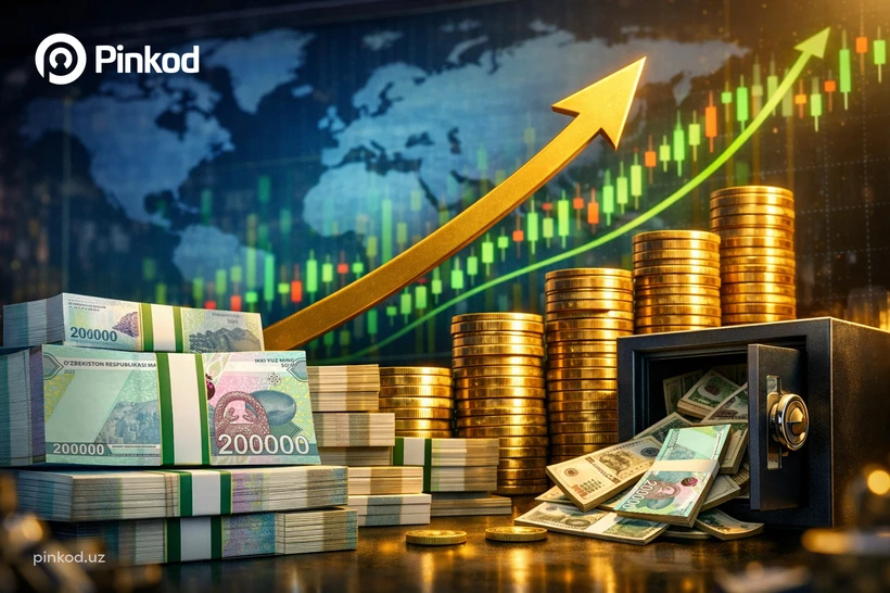 2025 йилда валюта курси барқарорлашуви фонида сўмдаги депозитлар ҳажми 44 фоизга ошди