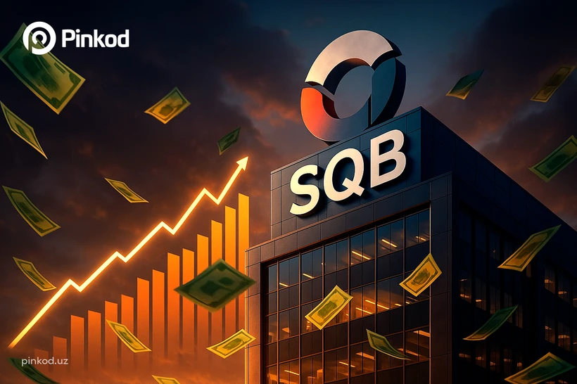 SQB 9 ойда 1,4 трлн сўм соф фойда кўрди