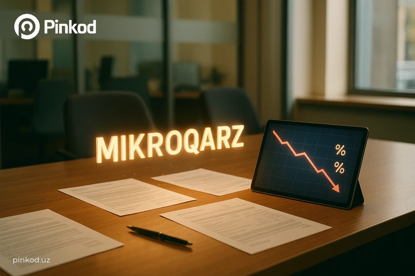 Oʻzbekistonda mikroqarzlar boʻyicha oʻrtacha foiz stavkalari pasayishda davom etmoqda