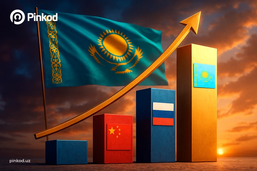 Казахстан обогнал Россию и Китай по ВВП на душу населения
