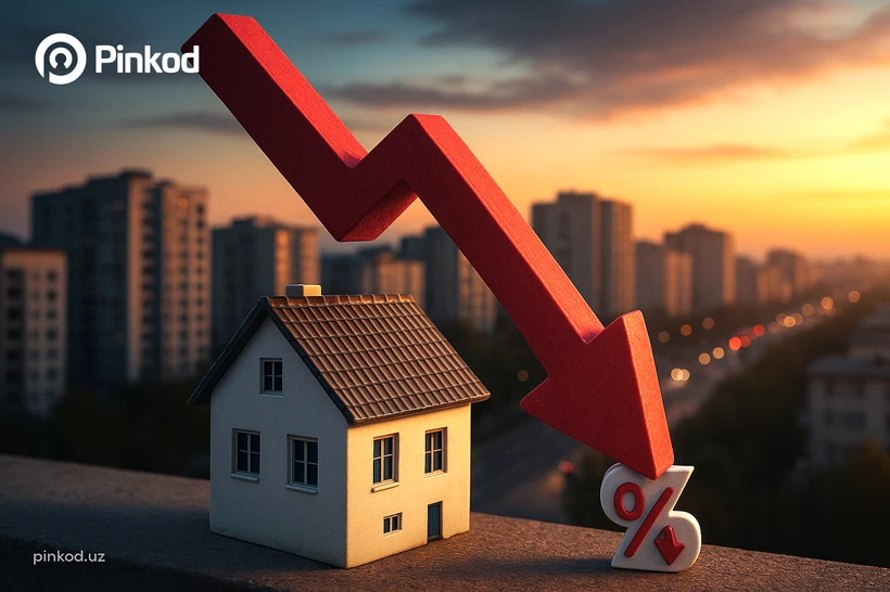 В Ташкенте цены на вторичное жилье за год снизились на 1,7%