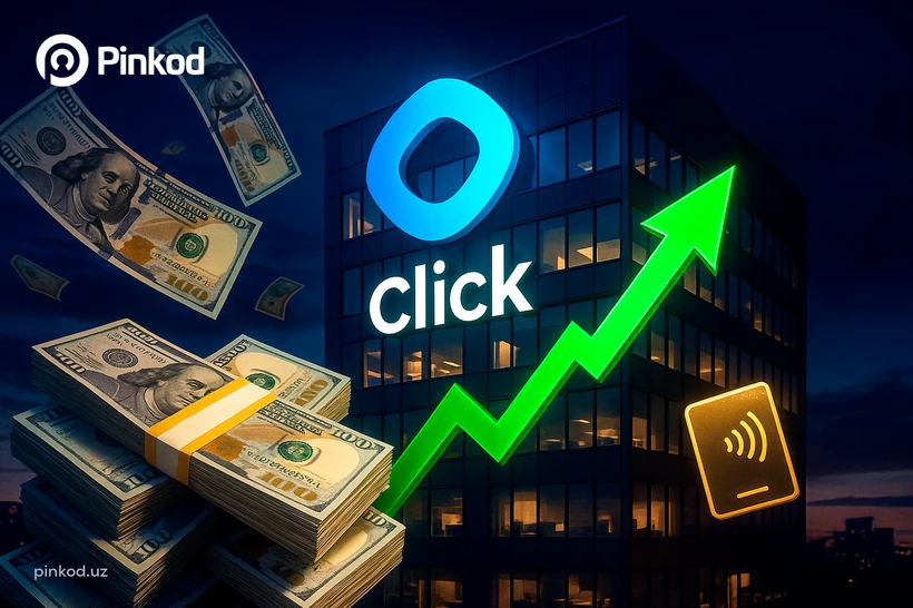 Click 2025 йил биринчи ярмида 155 млрд сўм соф фойда олди