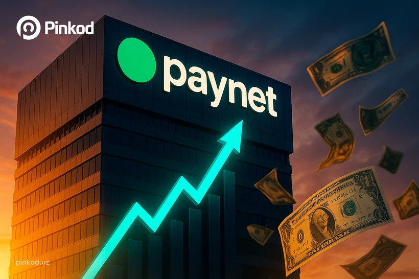 Paynet 2025 йилнинг биринчи ярмида 200 млрд сўмдан ортиқ соф фойда олди