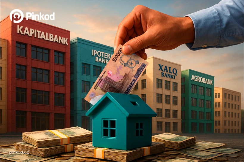 Oʻzbekiston aholisi pullarini asosan qaysi banklarda saqlamoqda?
