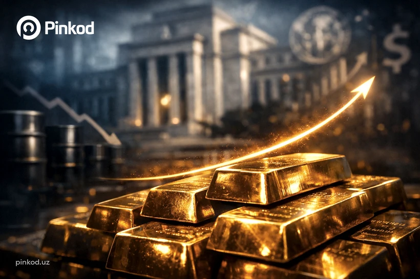 Олтин нархи 2026 йил охиригача $4 900 га етиши мумкин — Goldman Sachs