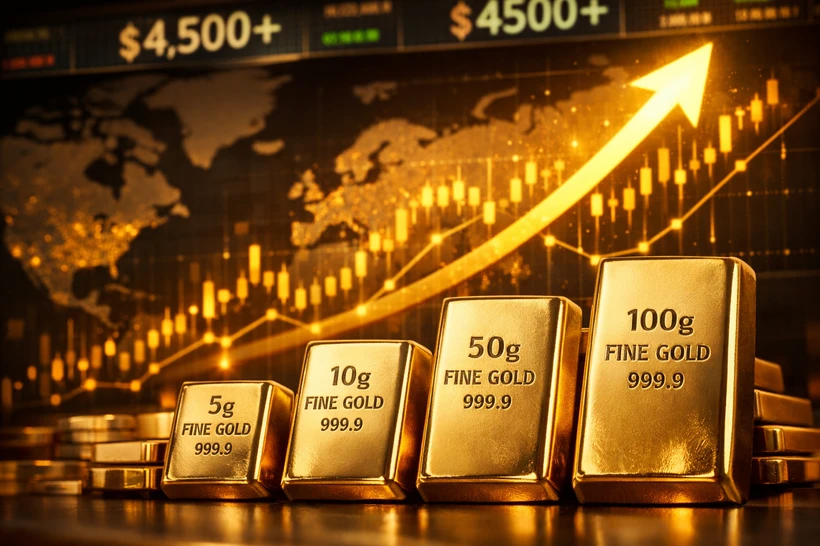 Oʻzbekistonda oltin quymalari narxi yana tarixiy rekordni yangiladi