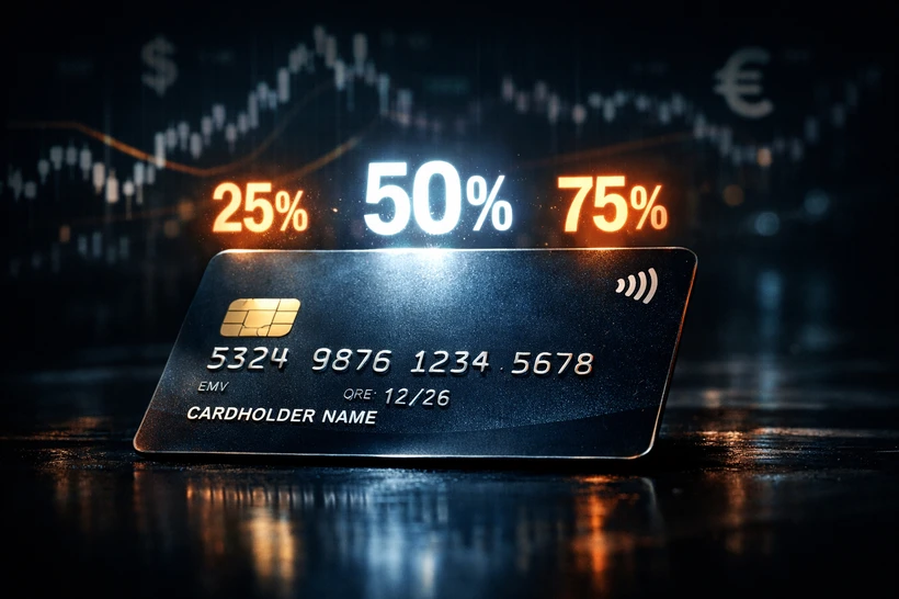 Oʻzbekistonda kredit kartalar boʻyicha foiz stavkalari 74,9 foizgacha yetdi