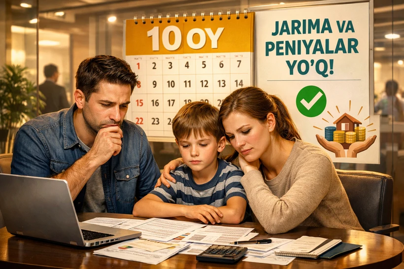 Moliyaviy qiyinchilik paytida kredit toʻlovlarini 6–10 oygacha kechiktirishga ruxsat beriladi