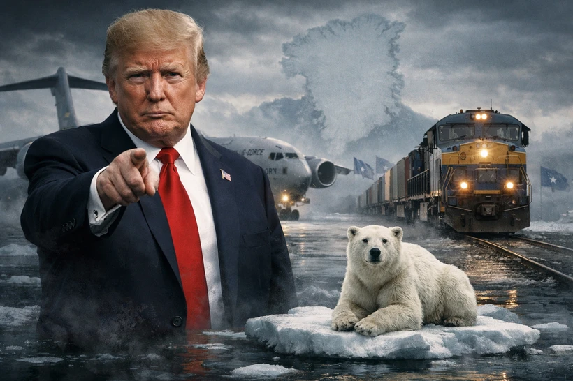 Donald Tramp Grenlandiya masalasida Yevropaning 8 davlatiga 25 foizlik boj bilan tahdid qildi