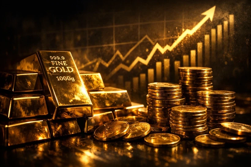 Цена на золото в Узбекистане устанавливает рекорд шестой день подряд