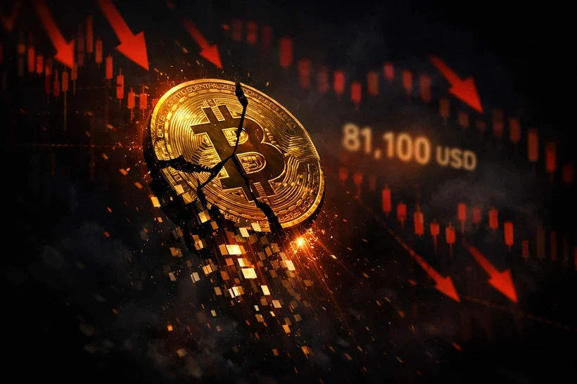 Цена Bitcoin упала до самого низкого уровня за последние два месяца