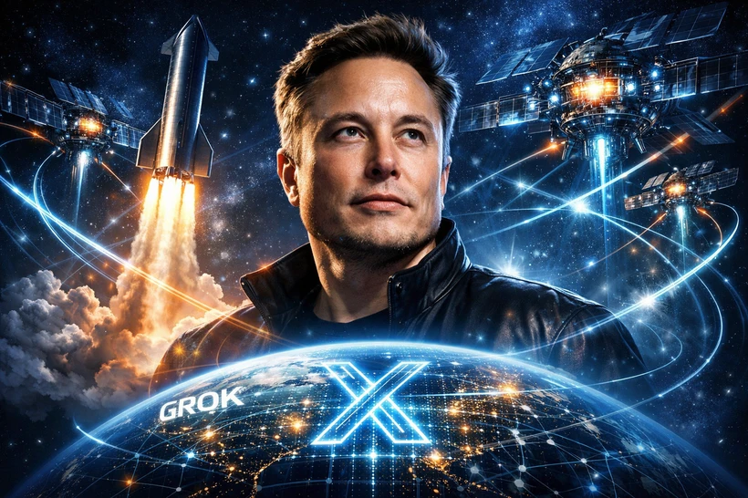 Илон Маск SpaceX ва xAI’ни бирлаштириб, триллион долларлик техногигант яратди