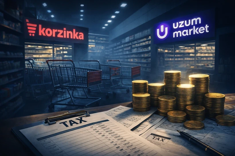 Korzinka, Uzum Market и другие: сколько налогов уплатили крупные торговые предприятия в 2025 году?