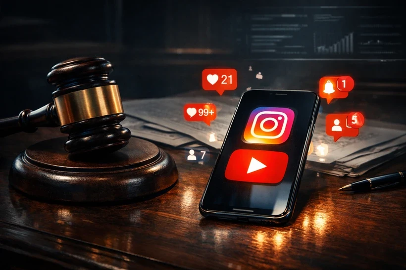 Meta и Google признаны виновными в преднамеренном усилении зависимости от социальных сетей у детей