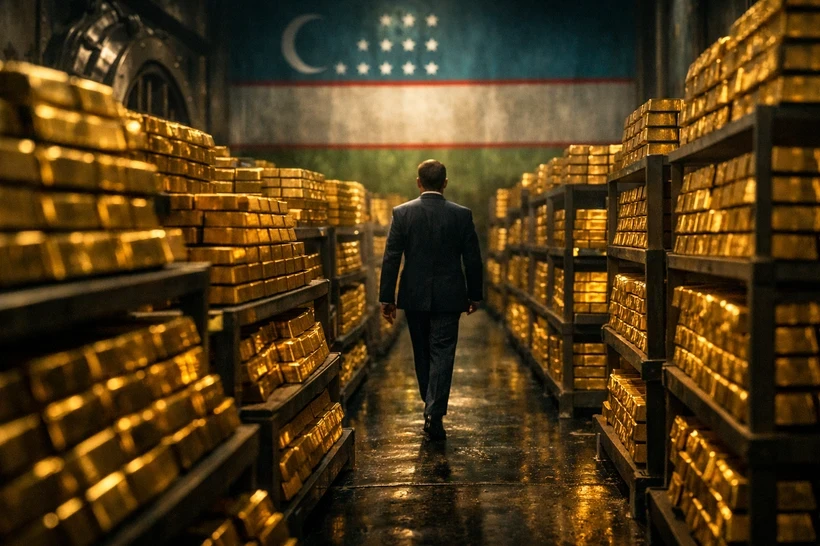 Узбекистан пятый месяц подряд не осуществляет экспорт золота