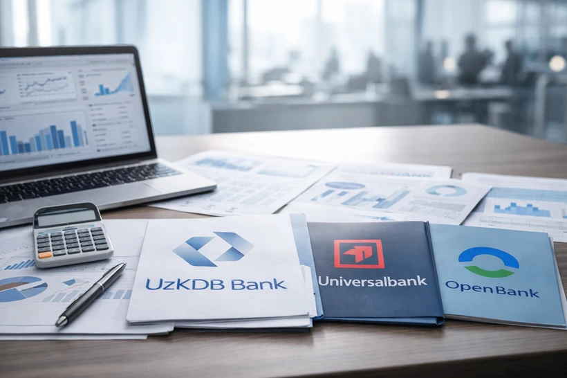 KDB Bank, “Универсалбанк”, “Туронбанк” ва Open Bank I чоракда қанча фойда олди?