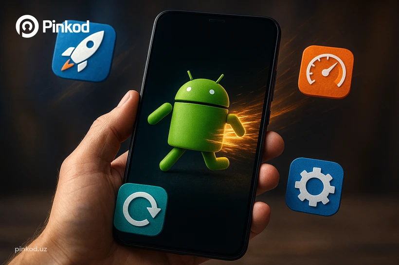 Android smartfonlari ishlashini tezlashtiruvchi 4 ta oddiy usul