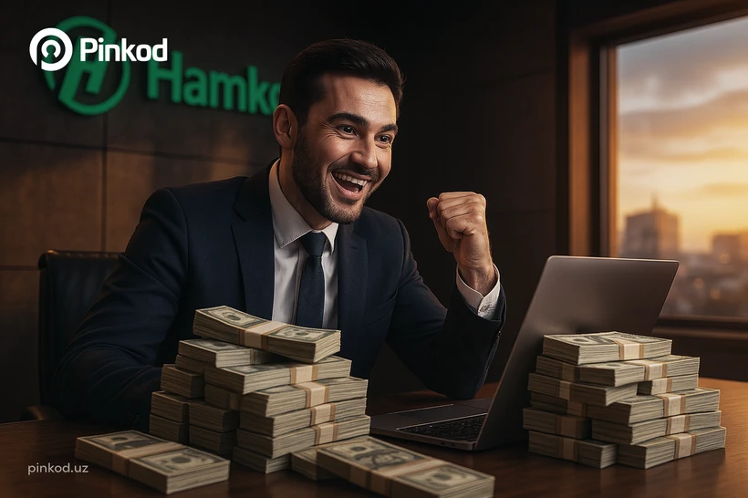 Hamkorbank 2025 yilning birinchi yarmida 806,8 mlrd soʻm sof foyda oldi