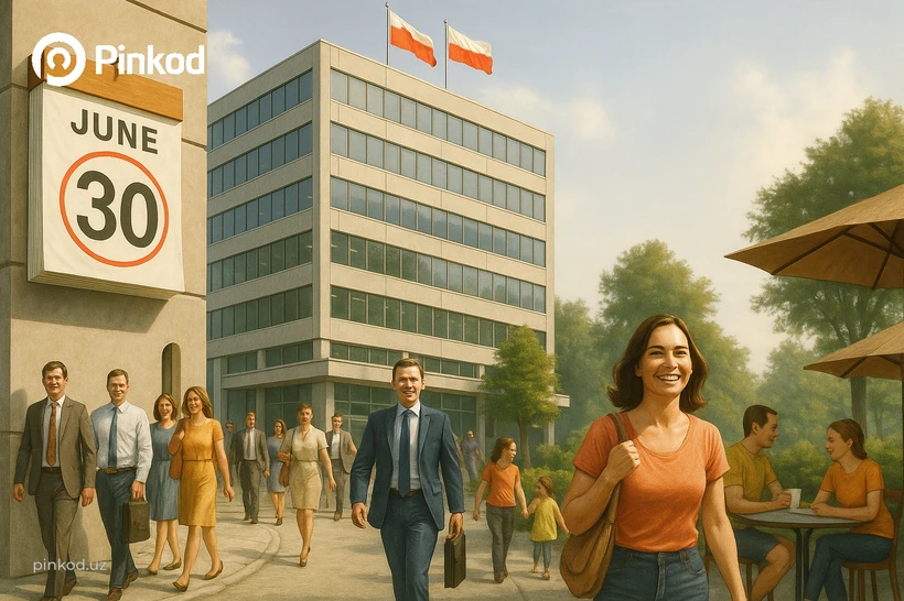 Polshada 30 iyundan boshlab tajriba tariqasida 4 kunlik ish haftasiga oʻtiladi