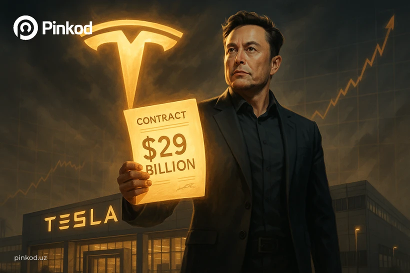 Tesla Илон Маскка $29 млрдлик акциялар пакетини тақдим этмоқда