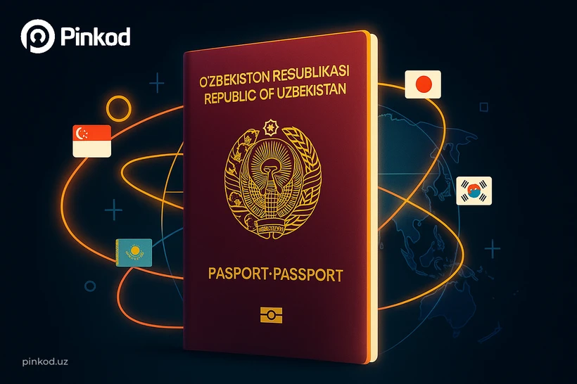 Ўзбекистон паспортининг жаҳон рейтингидаги ўрни юқорилади