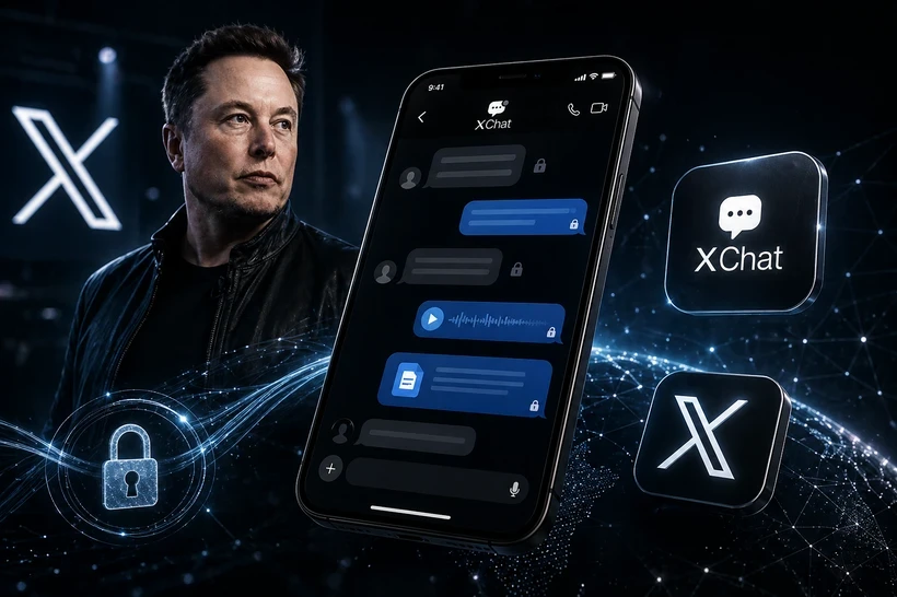 Илон Маск запустил мессенджер XChat — новое приложение и его основные функции