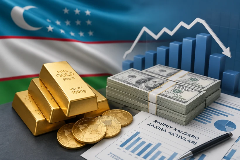 Ўзбекистон халқаро захиралари май ойида бироз камайди