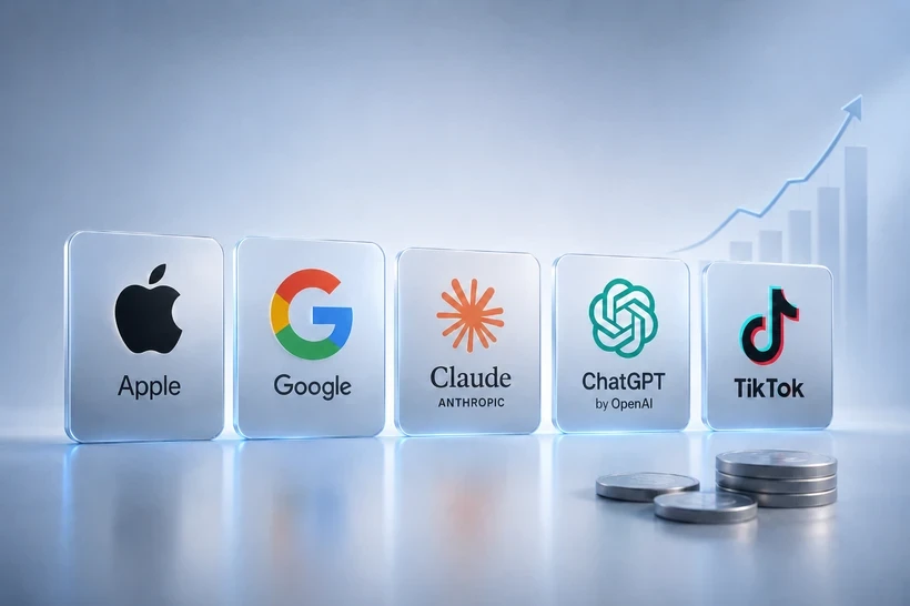 От Apple до Claude AI: сколько налогов заплатили иностранные Big Tech компании в Узбекистане в I квартале?