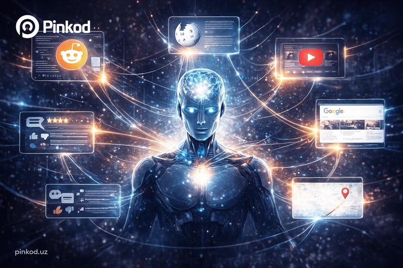 Sunʼiy intellekt savollarga javob berishda manbalarni qayerdan oladi?