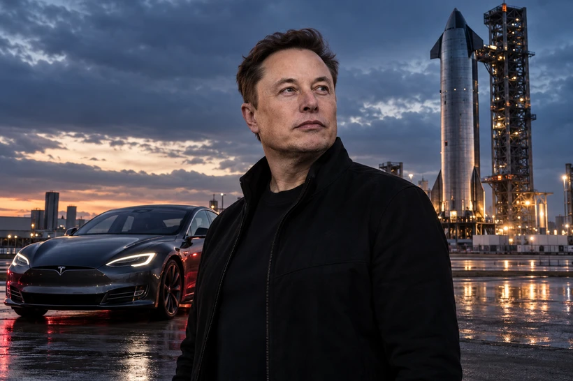 Ilon Mask Tesla va SpaceX’ni birlashtirishni koʻrib chiqmoqda