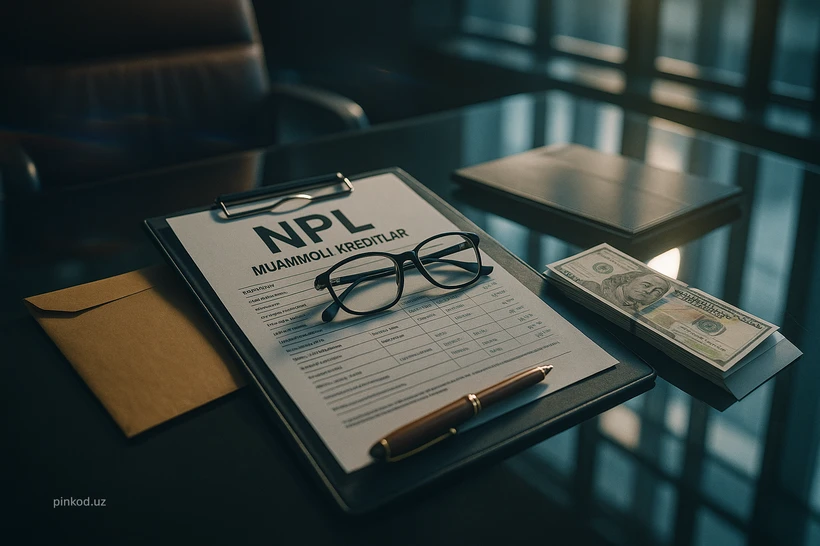 Aprel oyida xususiy banklardagi muammoli kreditlar(NPL) hajmi qariyb 300 mlrd soʻmga koʻpaydi