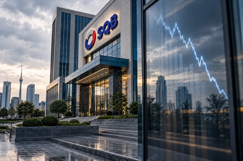SQB’нинг учинчи чоракдаги соф фойдаси 82,3 фоизга камайди
