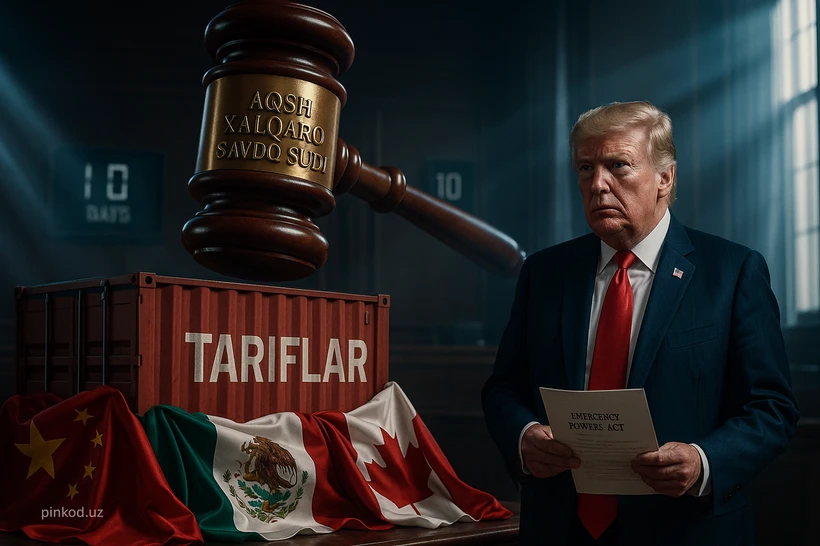 AQSh Xalqaro savdo sudi Donald Trampning boj tariflarini noqonuniy deb topdi