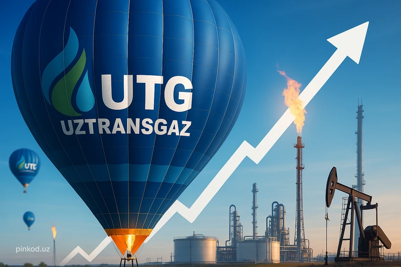“Ўзтрансгаз” АЖ биринчи чоракда 2,6 трлн сўм соф фойда олди