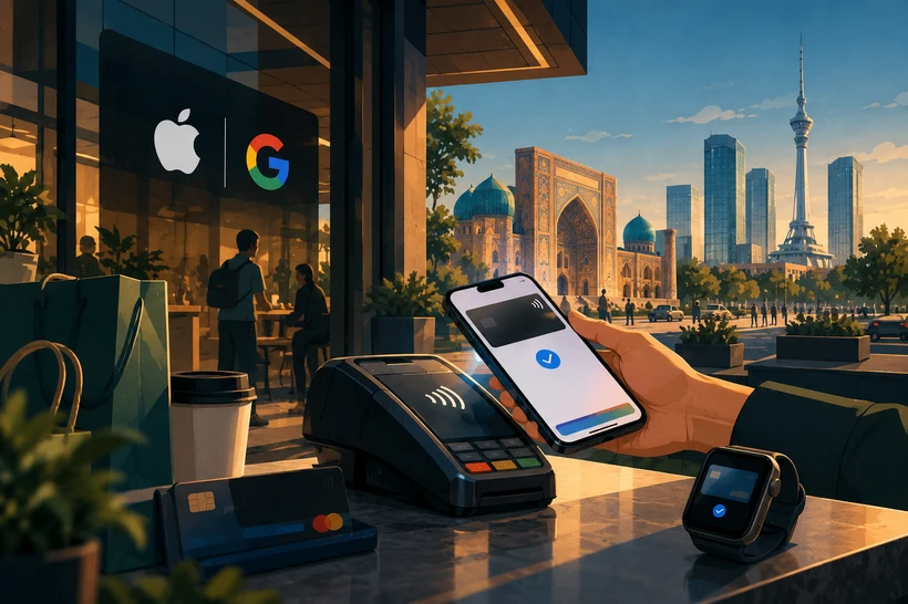 Apple Pay va Google Pay ishlashi oʻzbekistonliklarga nima beradi?