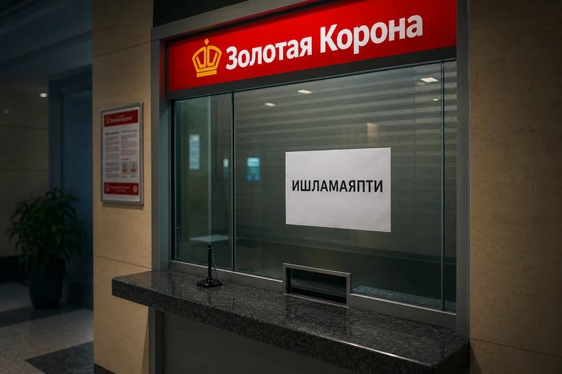 Ўзбекистондаги 16 та банк “Золотая Корона” хизматини вақтинча тўхтатди