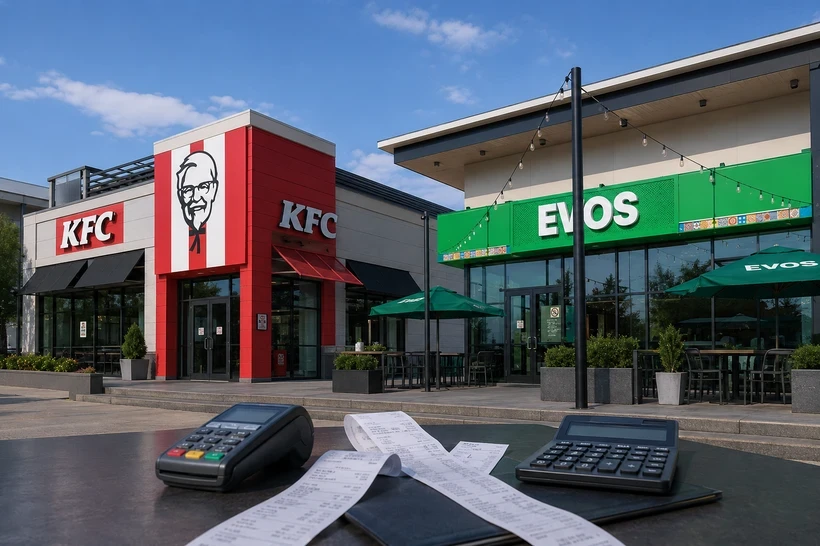 KFC, EVOS и другие: какие предприятия общественного питания заплатили больше всего налогов за полгода?