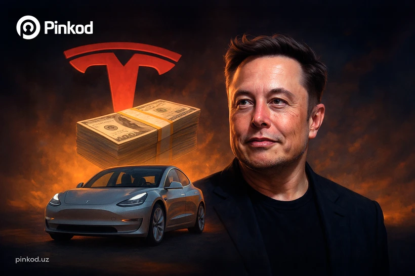 Бўлажак триллионер: Tesla 2035 йилгача Илон Маскка $1 трлнлик мукофот пакети бериши мумкин