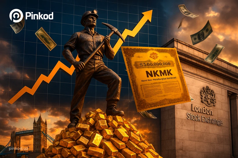 Навоий конь-металлургия комбинати Лондон фонд биржасида $500 млнлик облигацияларни жойлаштирди