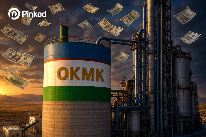Олмалиқ конь-металлургия комбинати биринчи чоракда қарийб 2 трлн сўм соф фойда олди