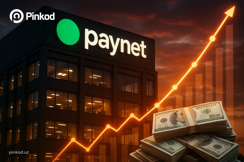 Paynet 2024 yilda 281,5 mlrd soʻm sof foyda oldi