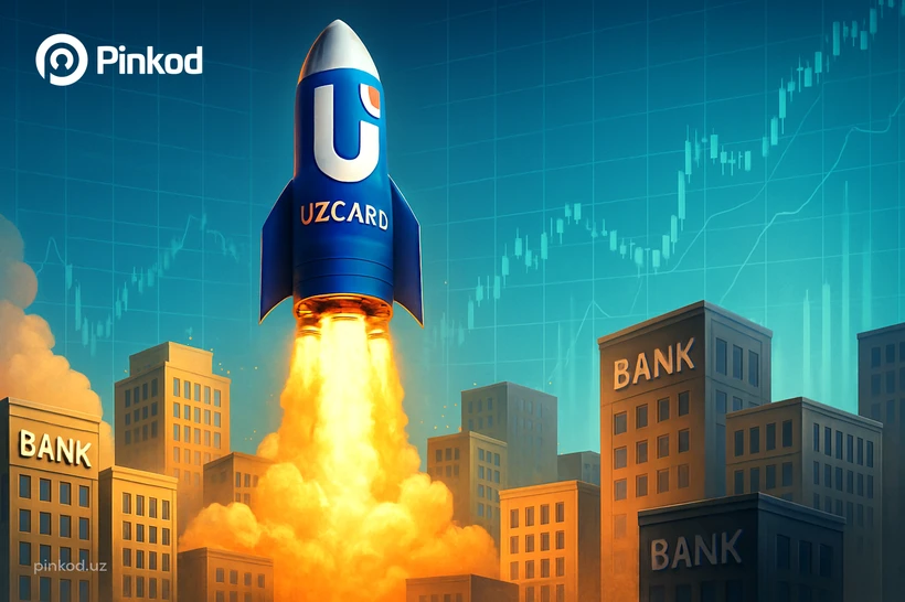 UZCARD соф фойдаси биринчи чоракда қарийб 65 фоизга кўпайди