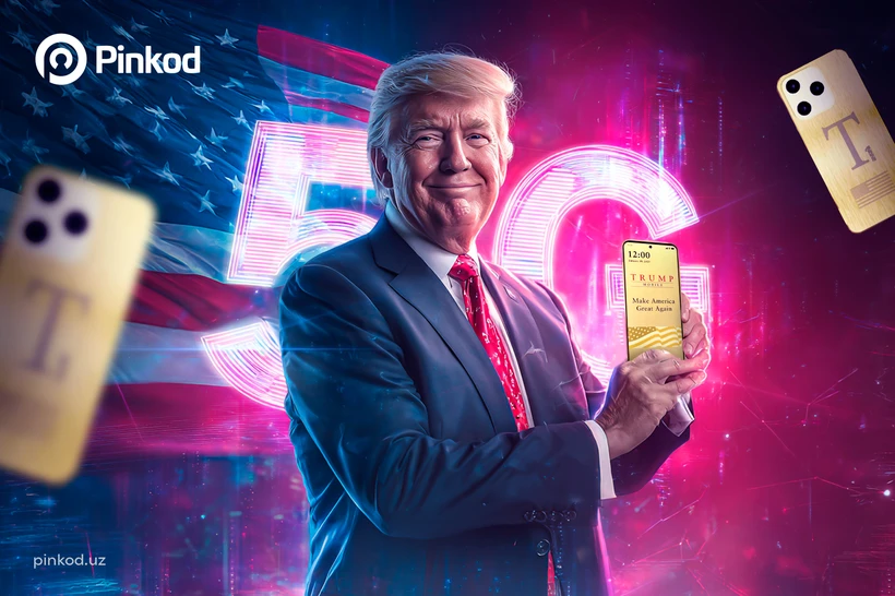 Доналд Трамп АҚШда ўзининг смартфон ва мобил хизмат брендини ишга туширди