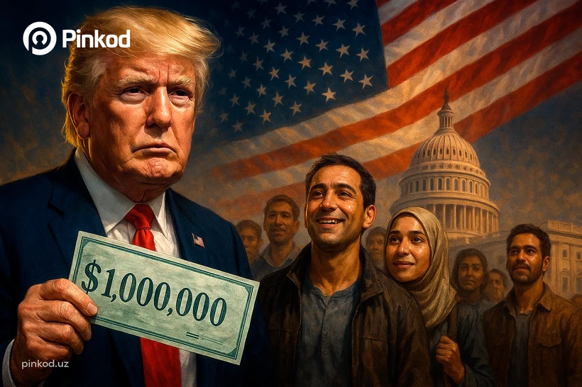 Donald Tramp $1 mln evaziga AQShda doimiy yashash huquqi beruvchi dasturni ishga tushirdi
