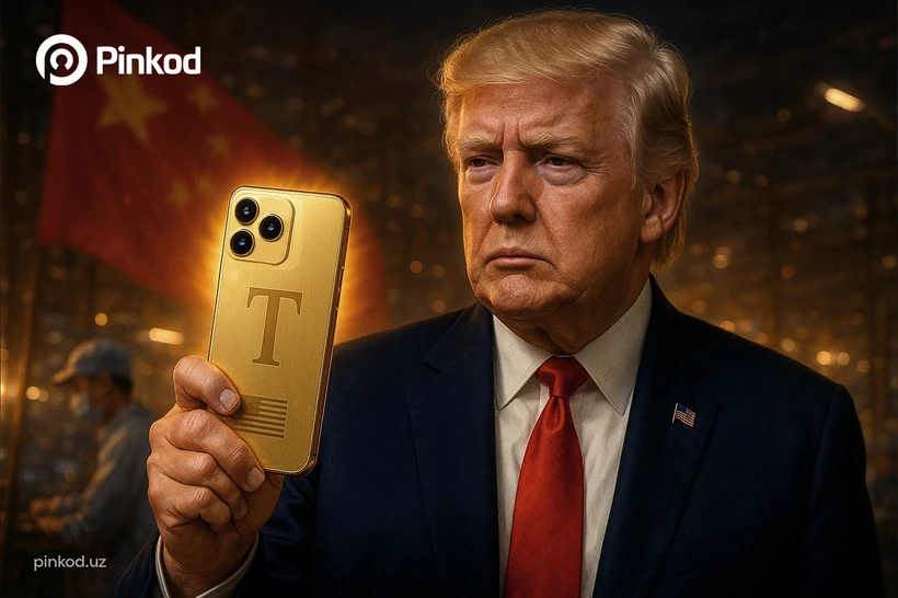 “Made in USA” дея тақдим этилган Трамп телефони Хитойда ишлаб чиқарилиши мумкин
